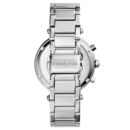 Michael Kors Ladies Parker Silver Chronograph Watch - MK5353
